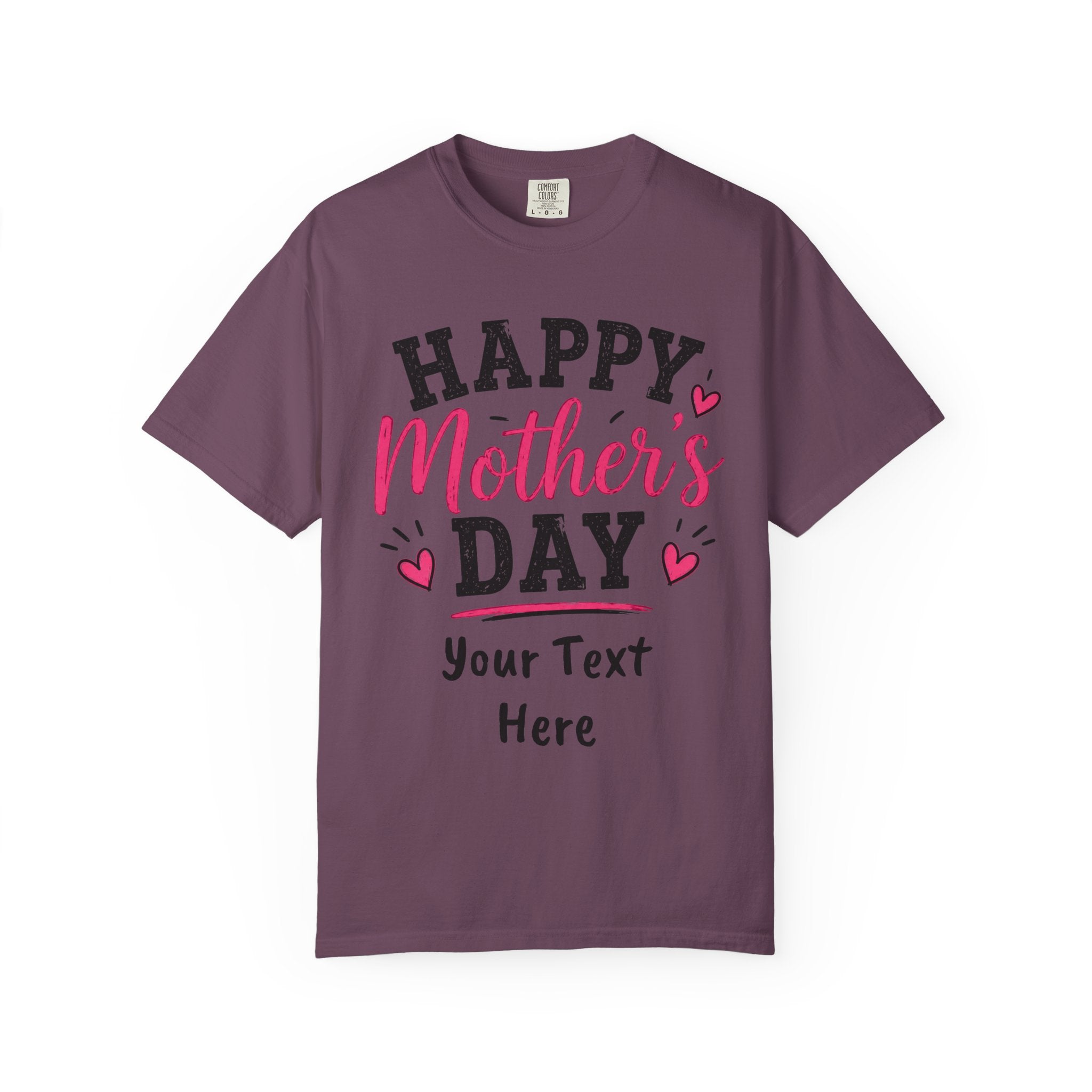 Personalized Text Mother's Day T-Shirt