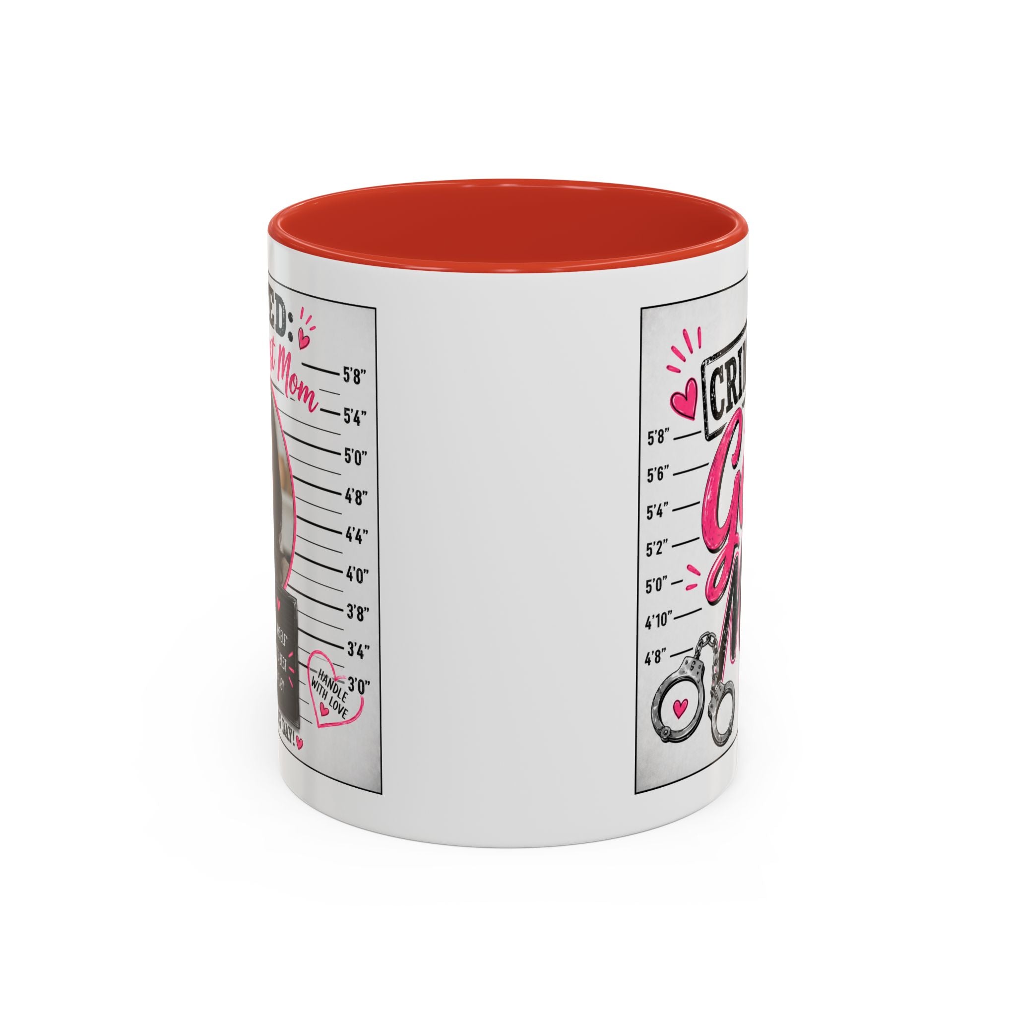 Personalized "Wanted World's Best Mom" Accent Coffee Mug — Custom Photo Mother's Day Gift