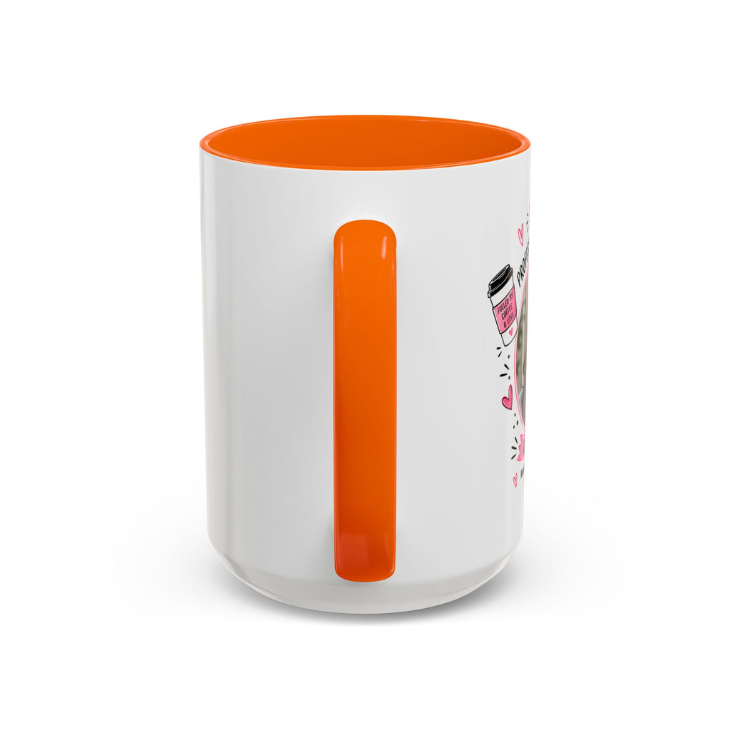 Personalized 'Professional Mom' Accent Coffee Mug — Custom Photo Mother's Day Gift (11/15oz)