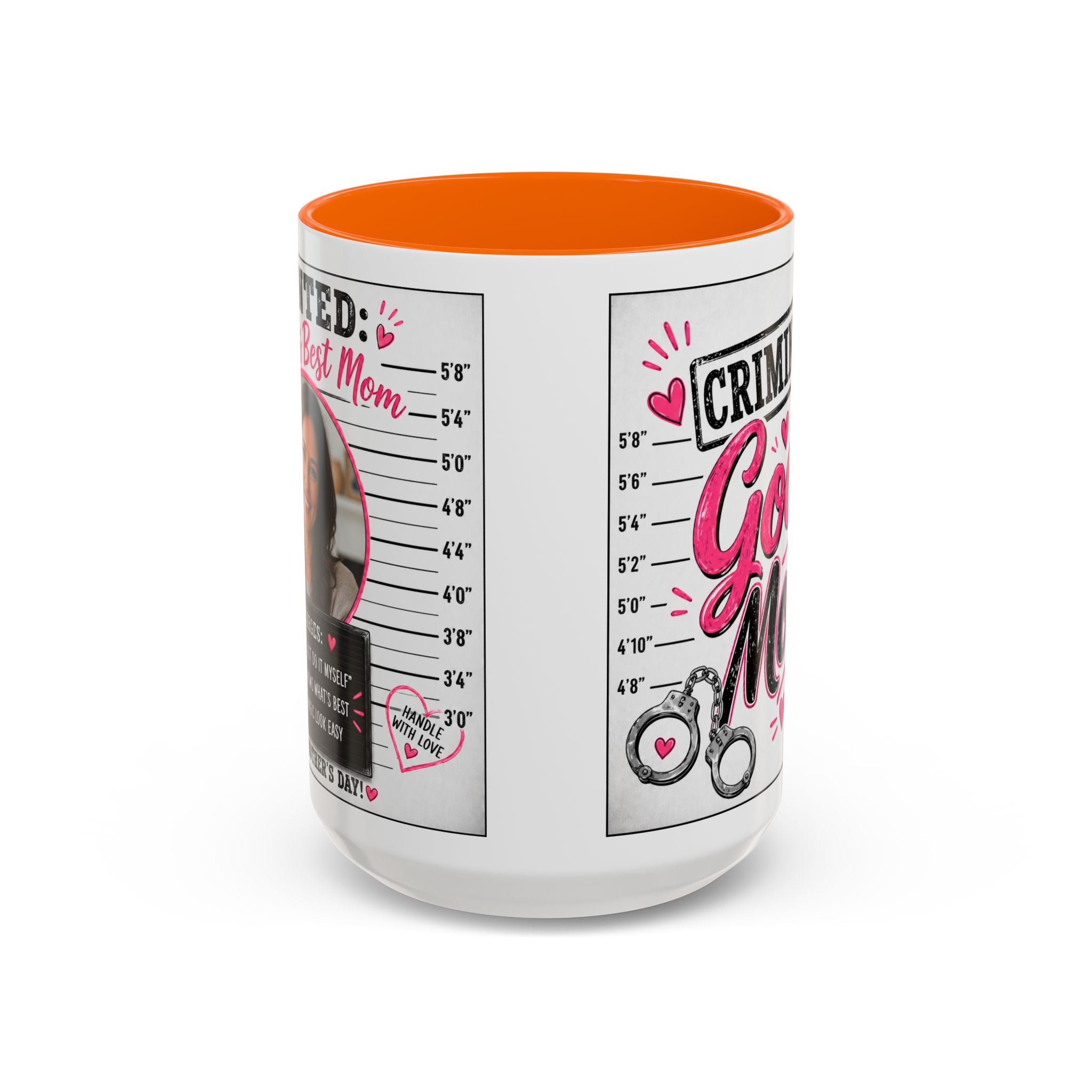 Personalized "Wanted World's Best Mom" Accent Coffee Mug — Custom Photo Mother's Day Gift