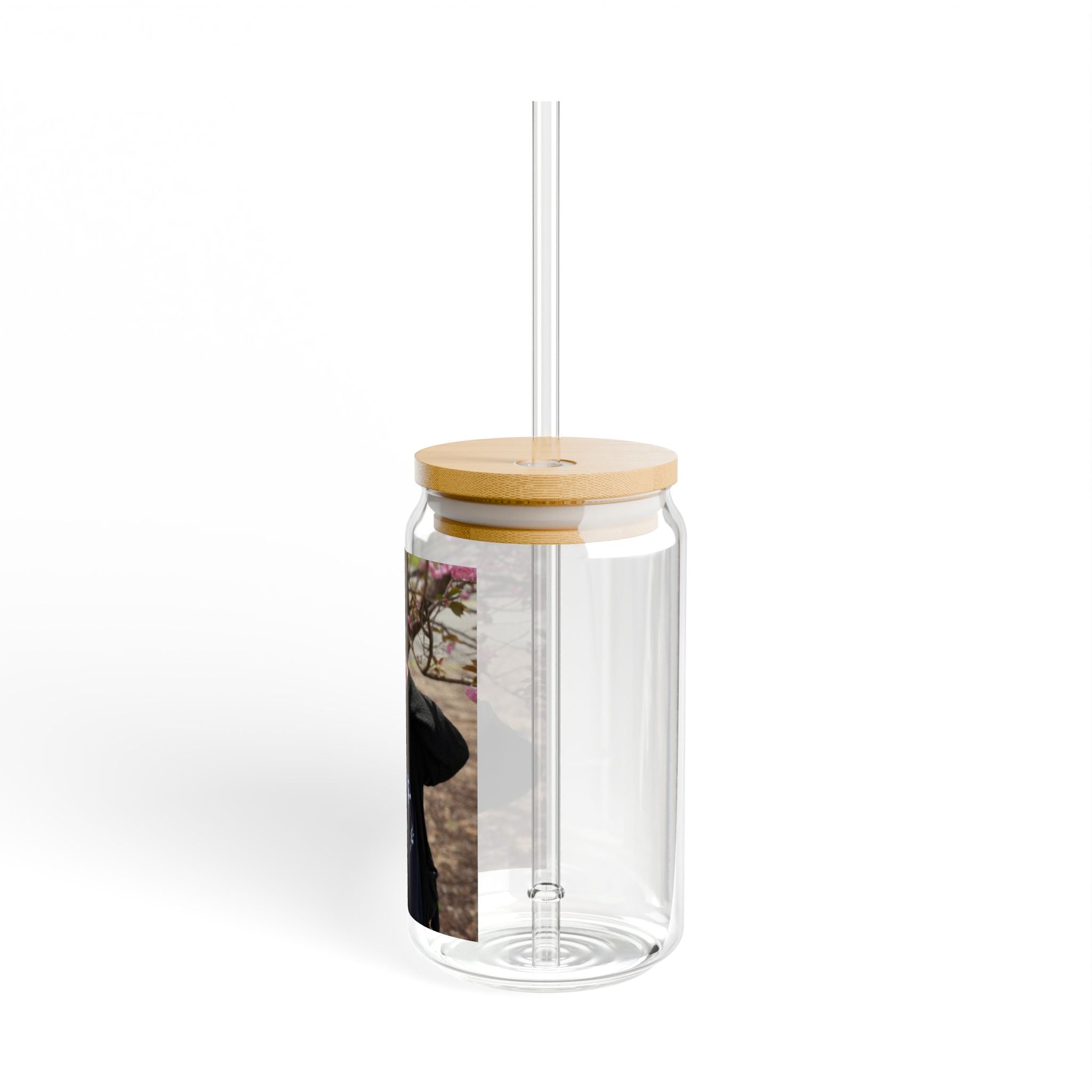 Personalized Photo Sipper Glass, 16oz