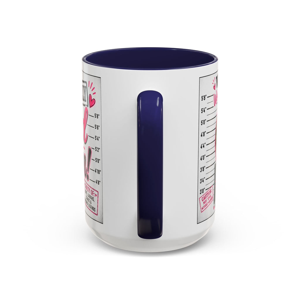 Personalized "Wanted World's Best Mom" Accent Coffee Mug — Custom Photo Mother's Day Gift