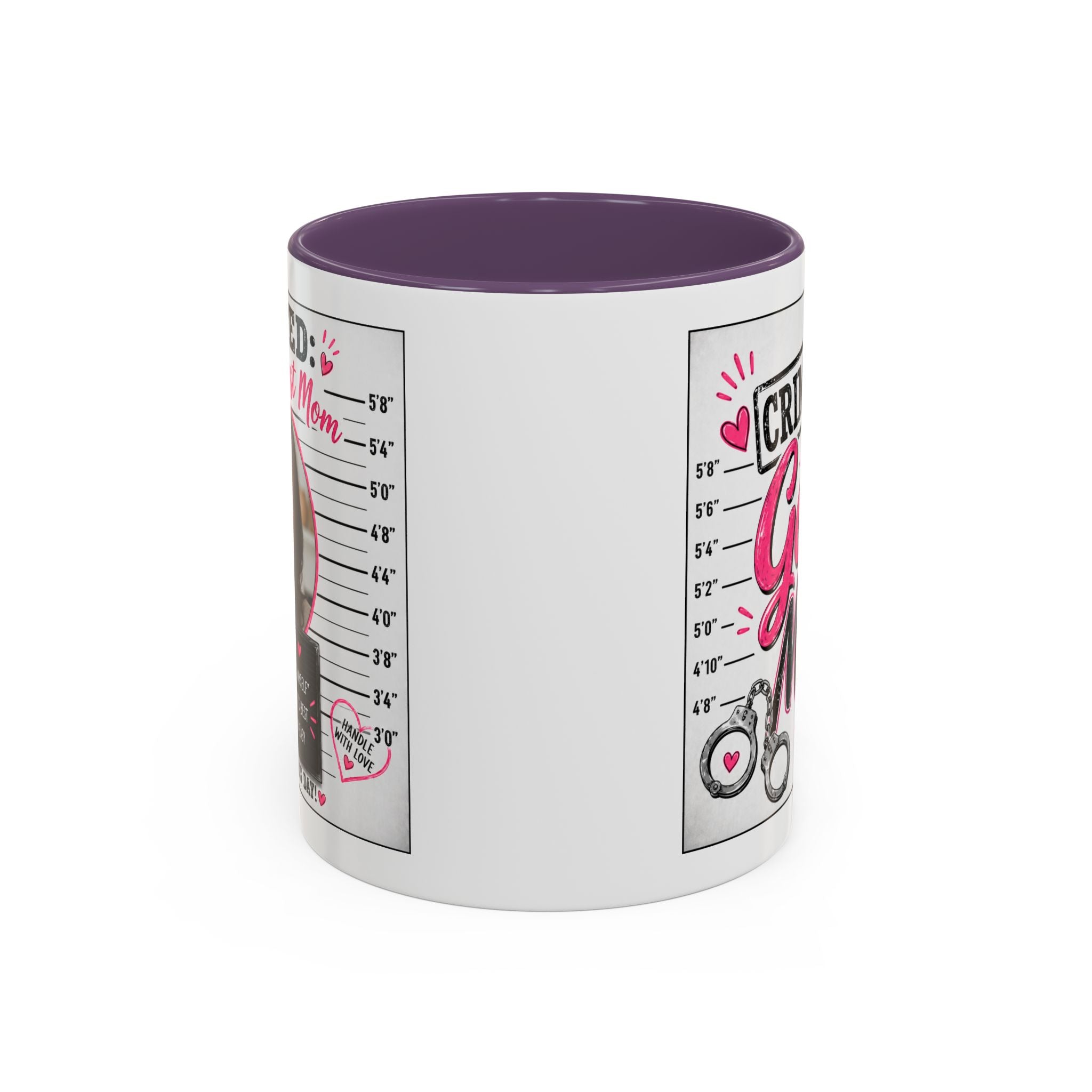 Personalized "Wanted World's Best Mom" Accent Coffee Mug — Custom Photo Mother's Day Gift