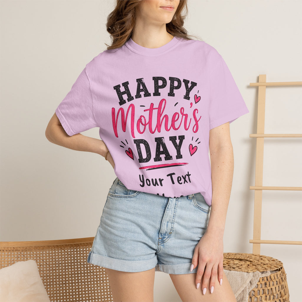 Personalized Text Mother's Day T-Shirt