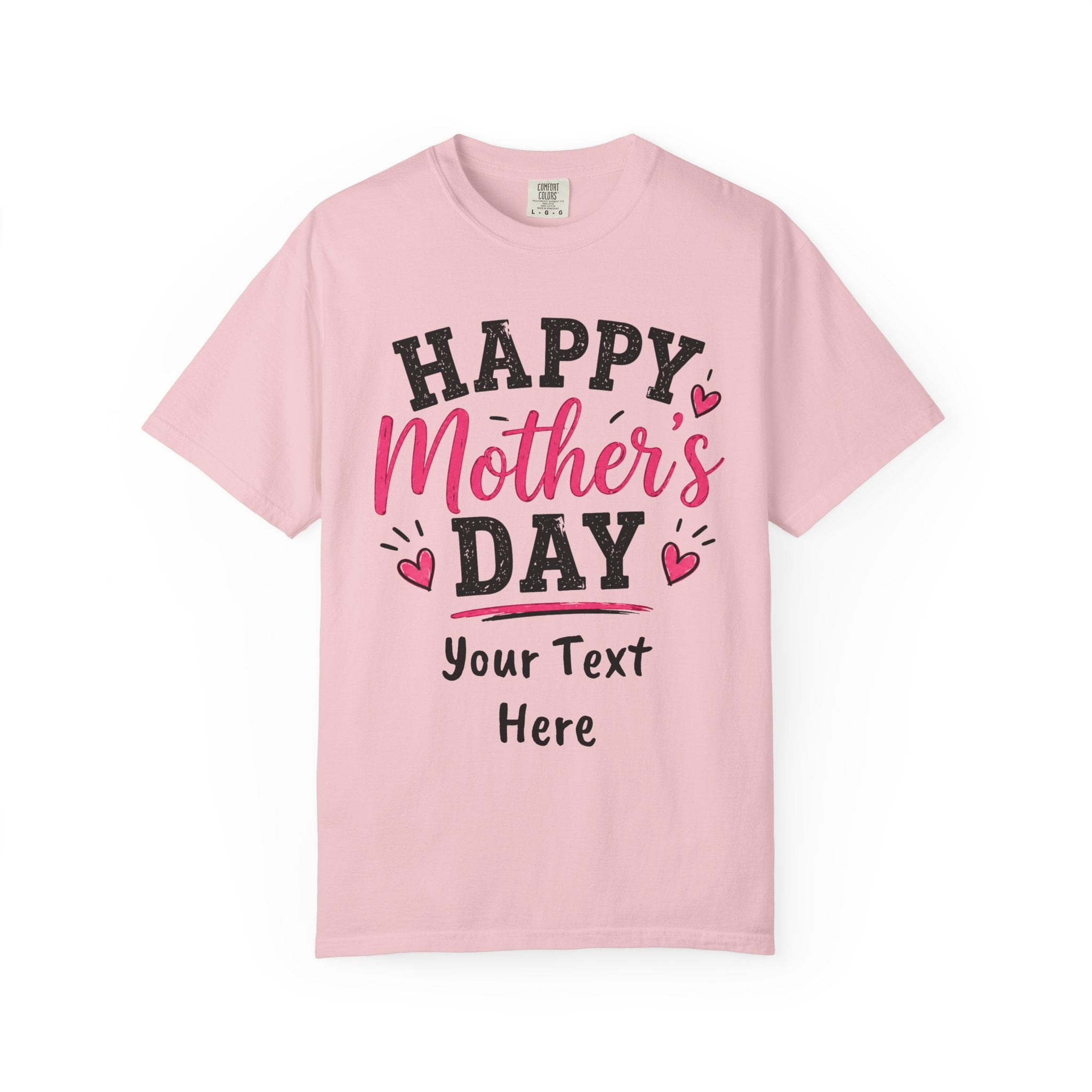 Personalized Text Mother's Day T-Shirt