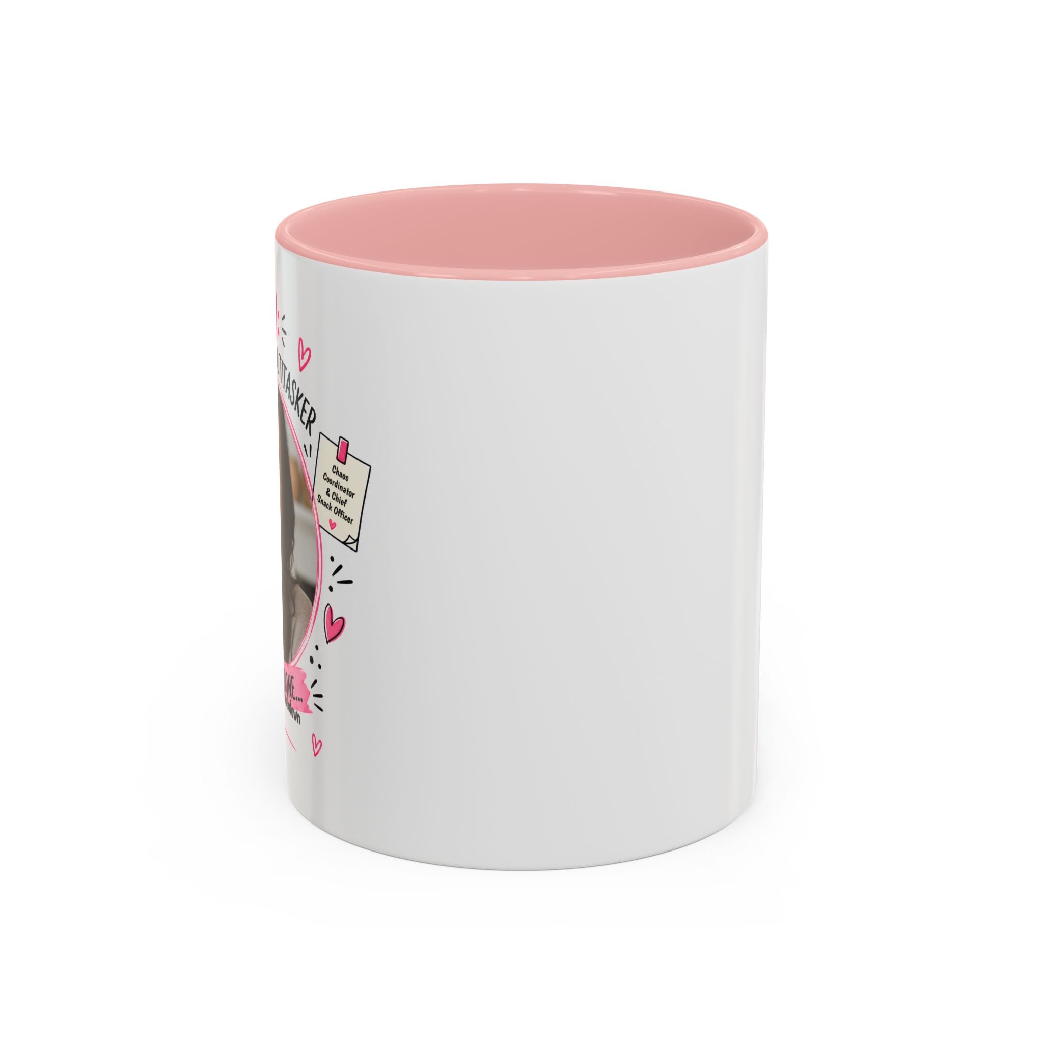 Personalized 'Professional Mom' Accent Coffee Mug — Custom Photo Mother's Day Gift (11/15oz)