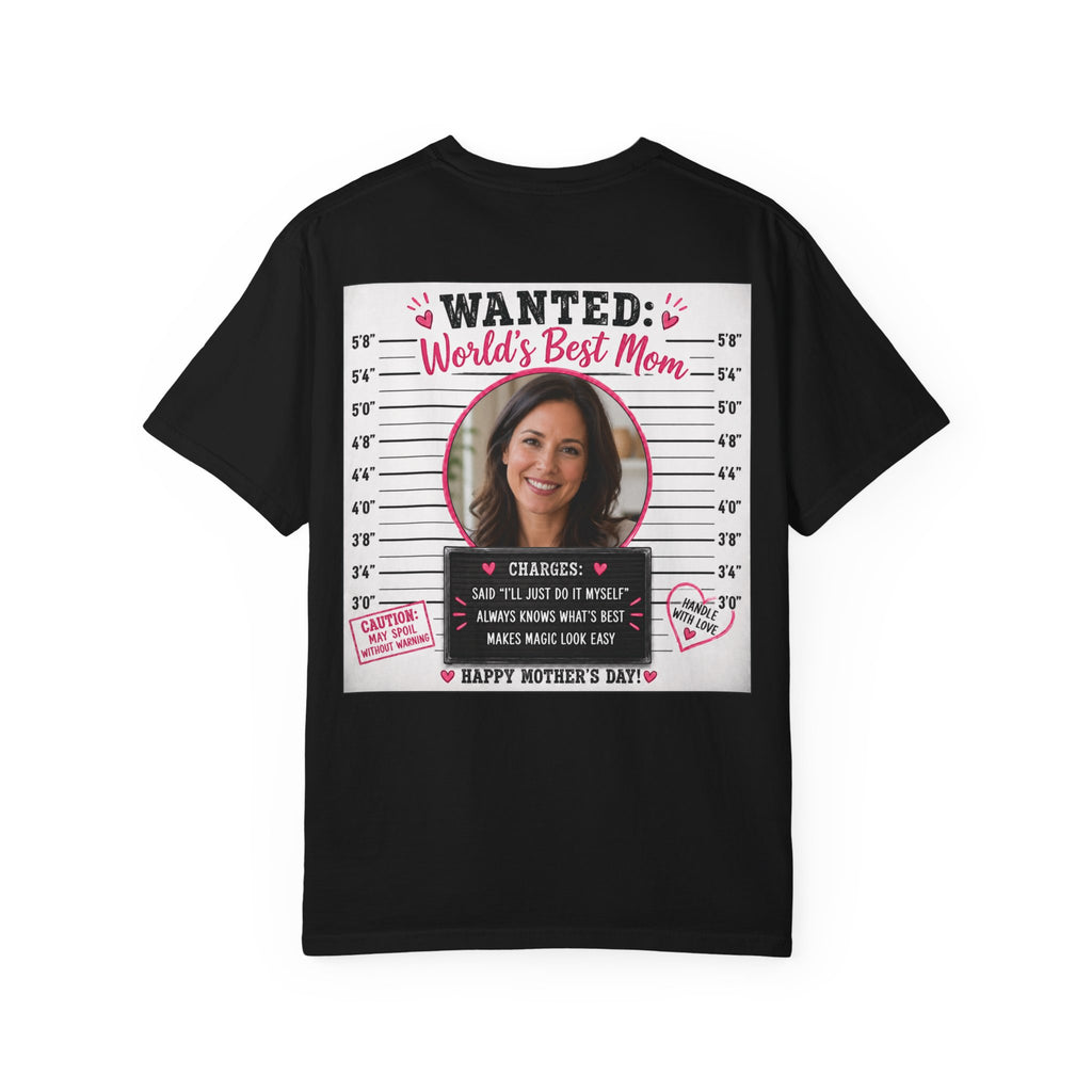 Personalized Photo Criminally Good Mom T-Shirt