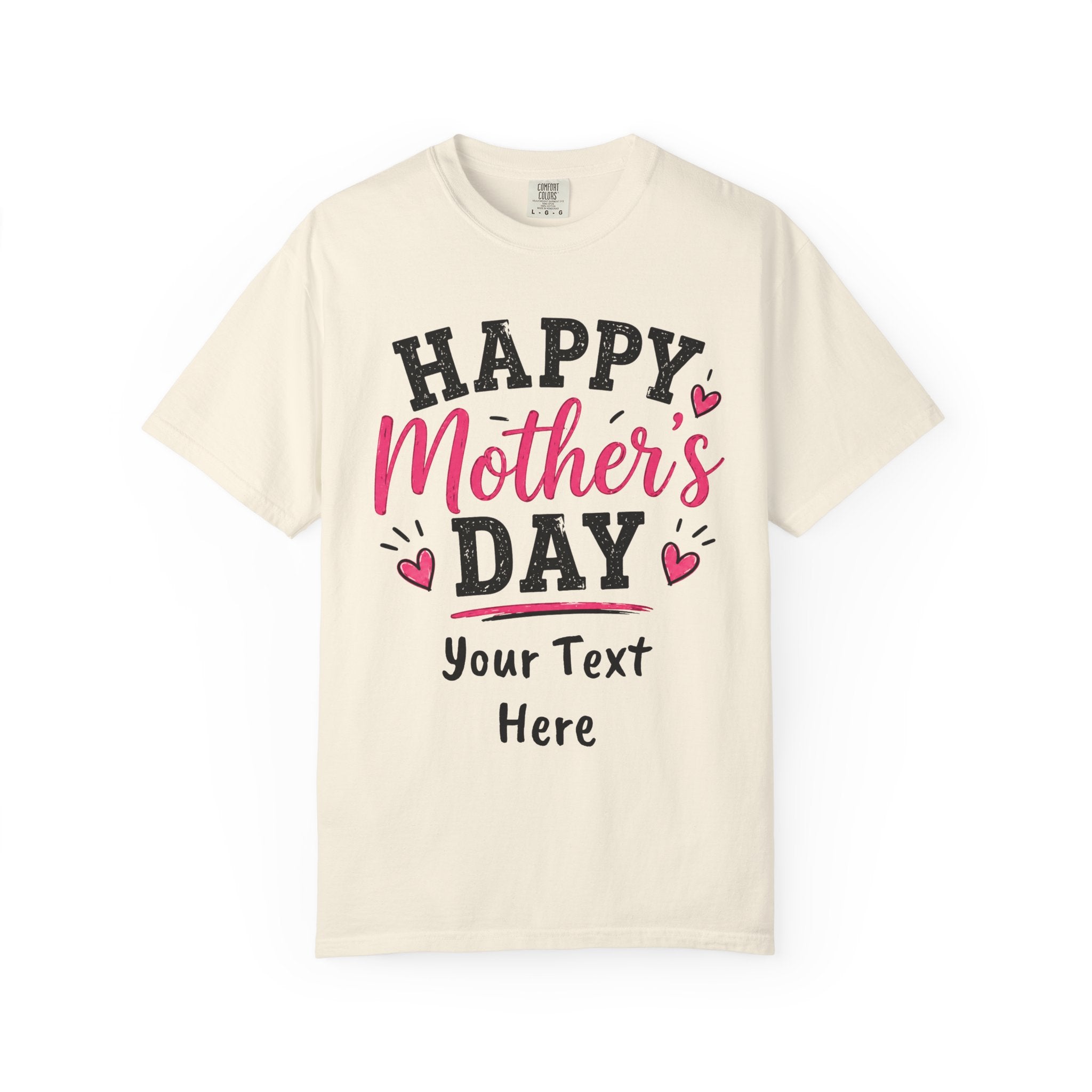 Personalized Text Mother's Day T-Shirt