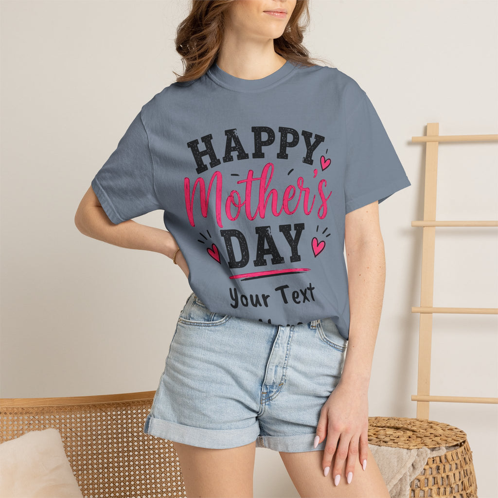 Personalized Text Mother's Day T-Shirt