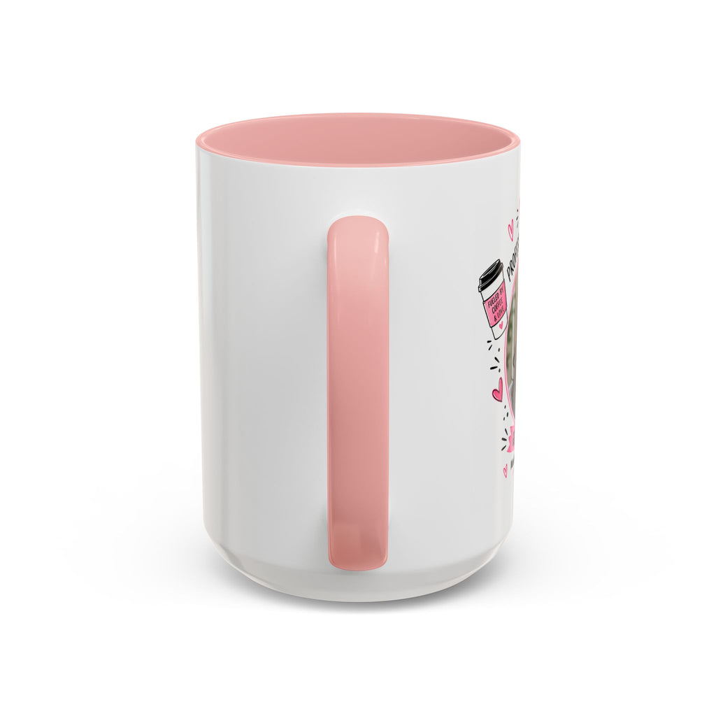 Personalized 'Professional Mom' Accent Coffee Mug — Custom Photo Mother's Day Gift (11/15oz)