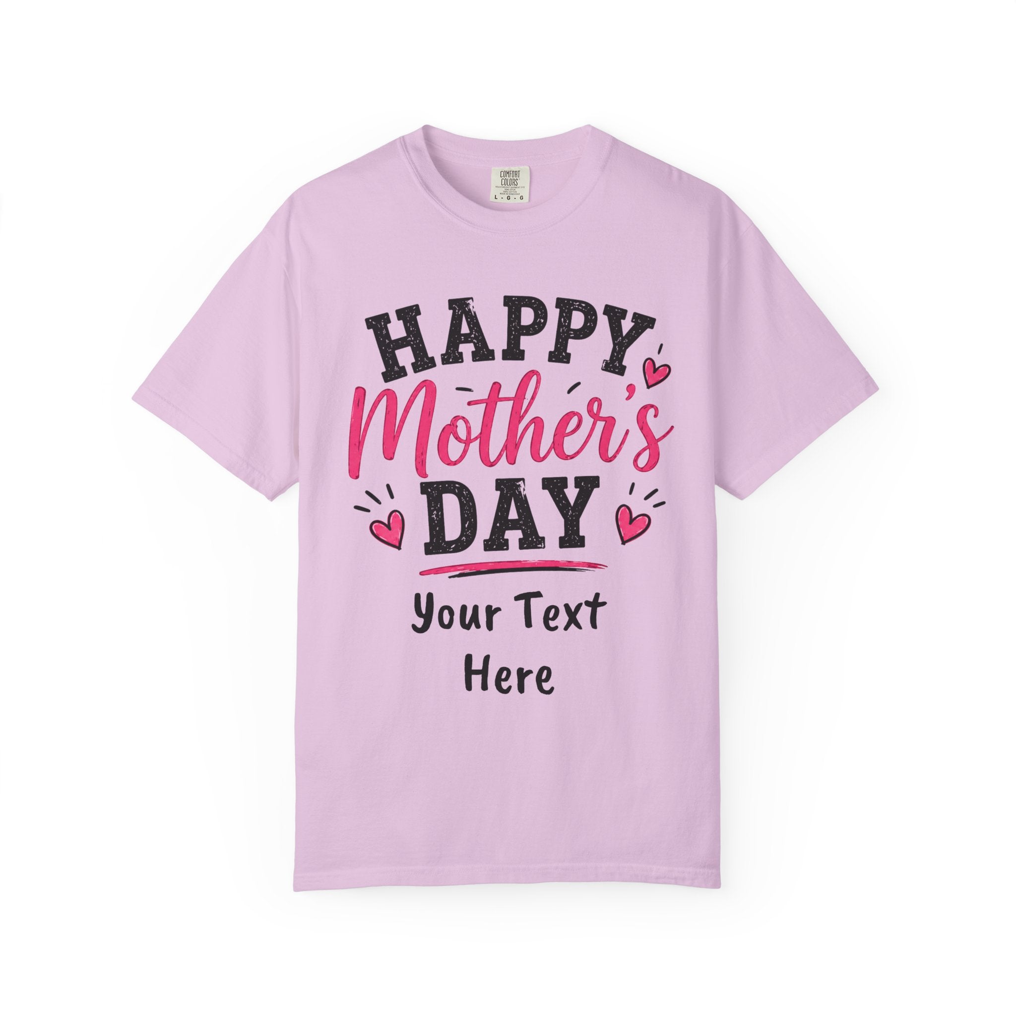 Personalized Text Mother's Day T-Shirt