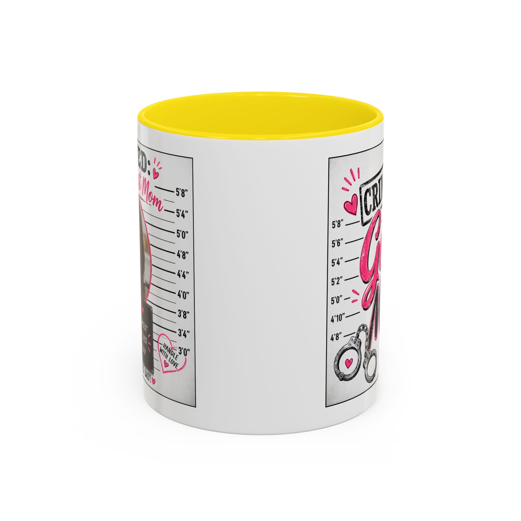 Personalized "Wanted World's Best Mom" Accent Coffee Mug — Custom Photo Mother's Day Gift