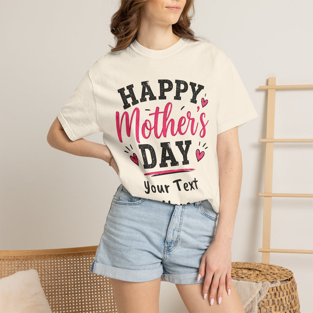 Personalized Text Mother's Day T-Shirt
