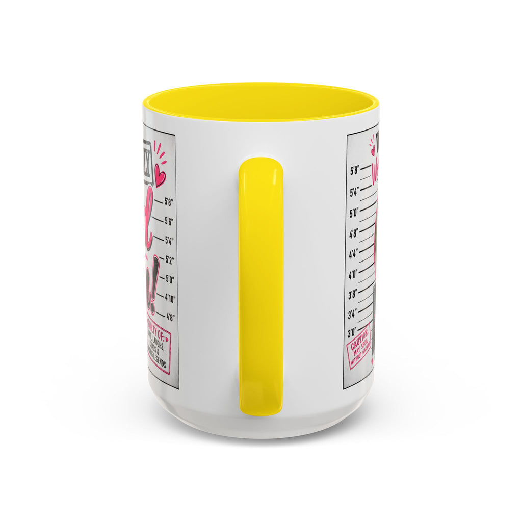 Personalized "Wanted World's Best Mom" Accent Coffee Mug — Custom Photo Mother's Day Gift