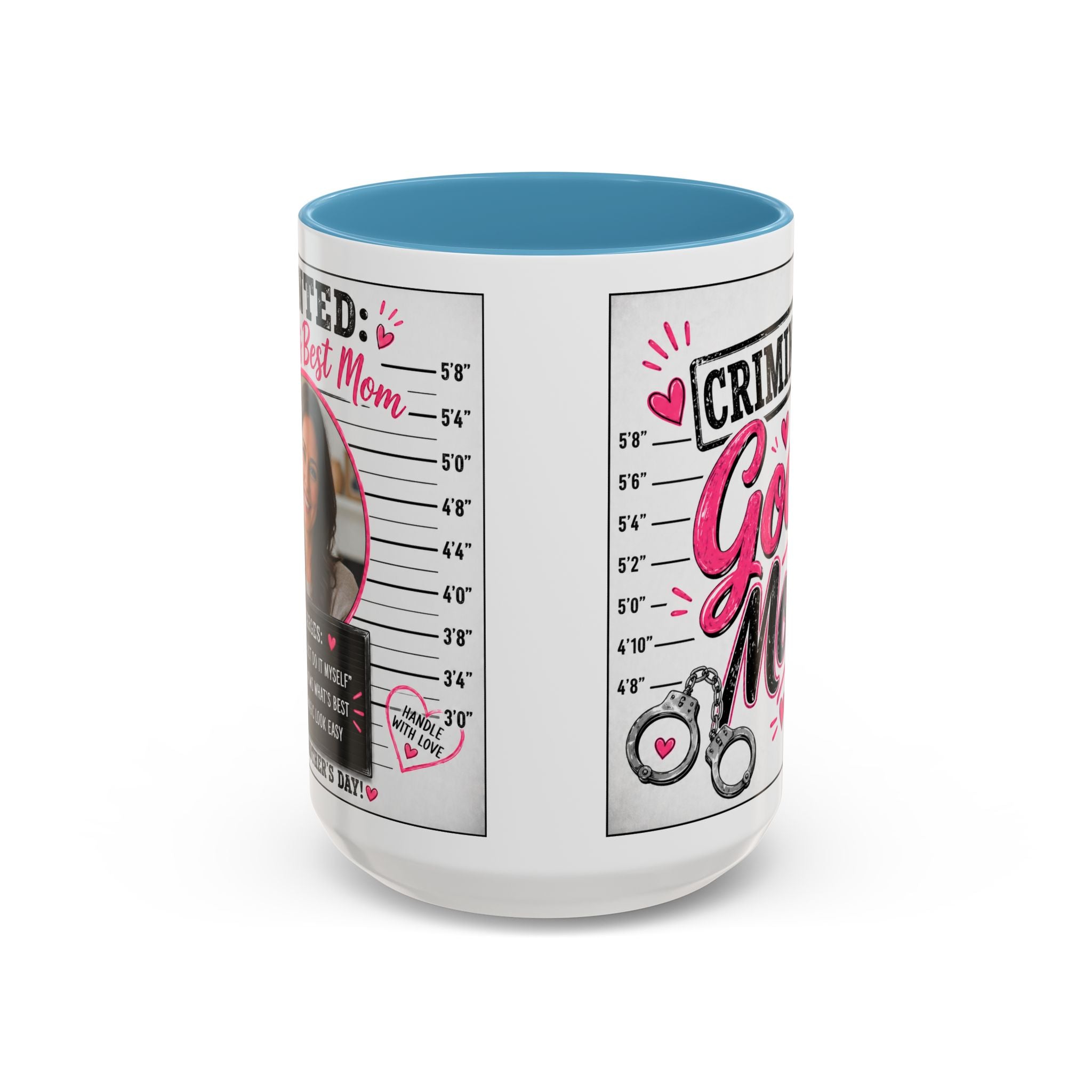 Personalized "Wanted World's Best Mom" Accent Coffee Mug — Custom Photo Mother's Day Gift