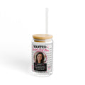 Personalized 16oz Sipper Glass — "World's Best Mom" Photo Gift (Includes Funny Mom Quotes)