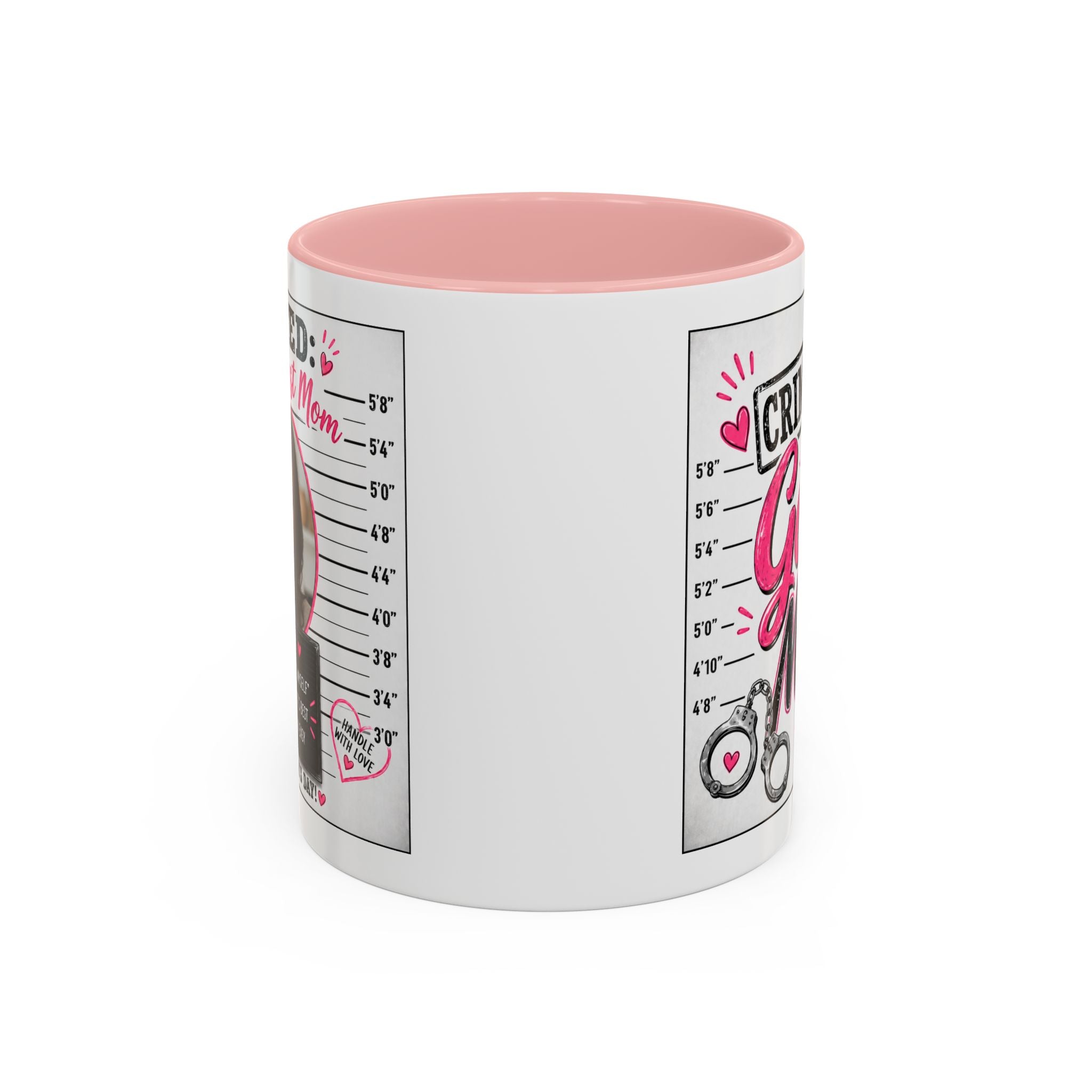 Personalized "Wanted World's Best Mom" Accent Coffee Mug — Custom Photo Mother's Day Gift