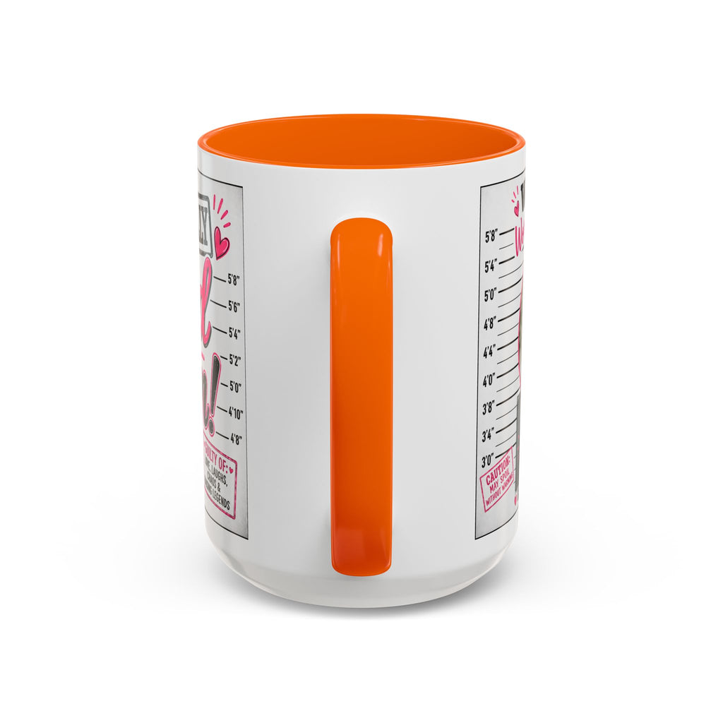 Personalized "Wanted World's Best Mom" Accent Coffee Mug — Custom Photo Mother's Day Gift