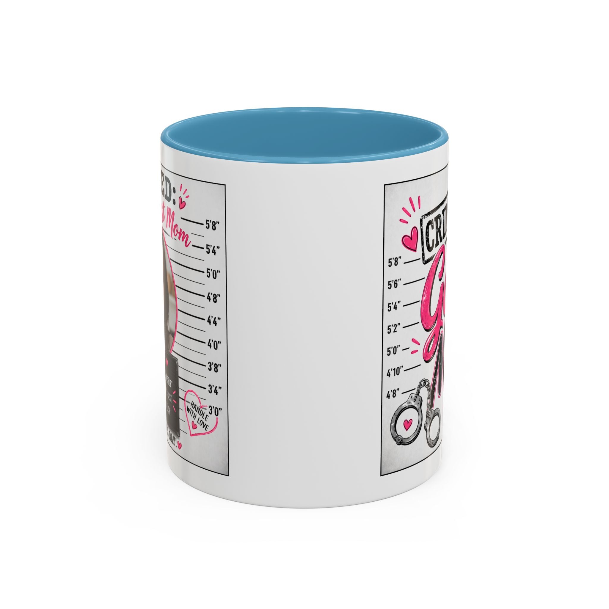 Personalized "Wanted World's Best Mom" Accent Coffee Mug — Custom Photo Mother's Day Gift