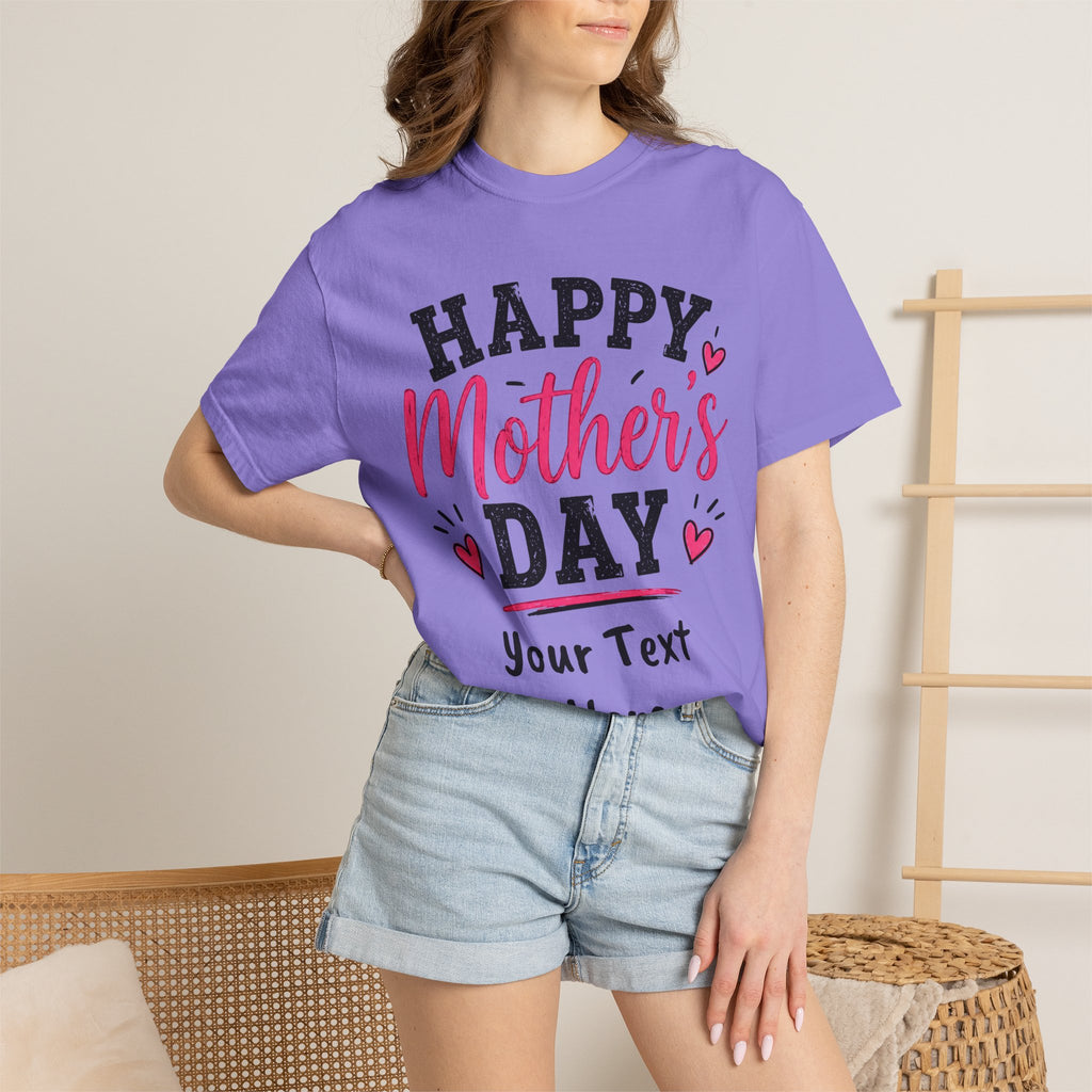 Personalized Text Mother's Day T-Shirt