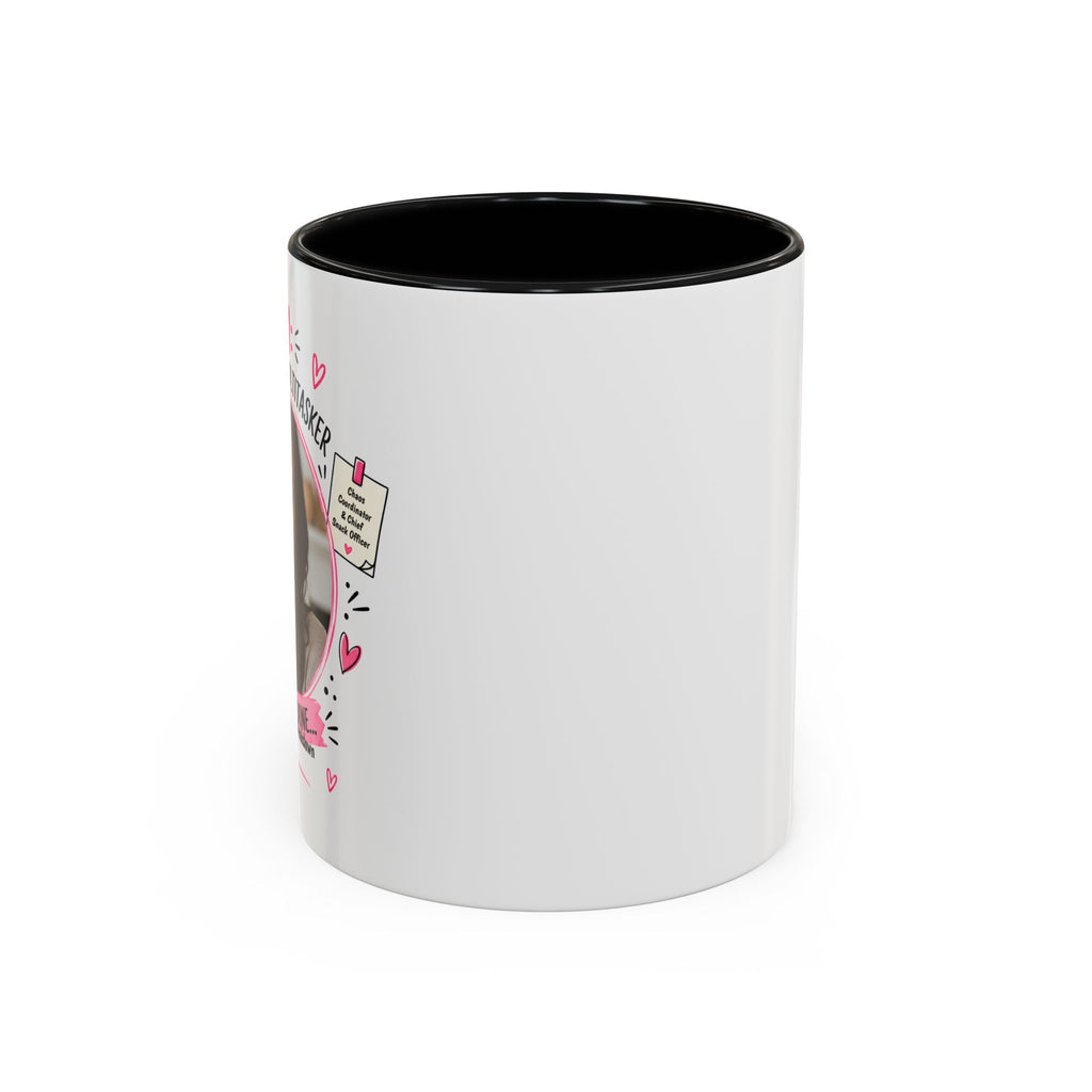 Personalized 'Professional Mom' Accent Coffee Mug — Custom Photo Mother's Day Gift (11/15oz)
