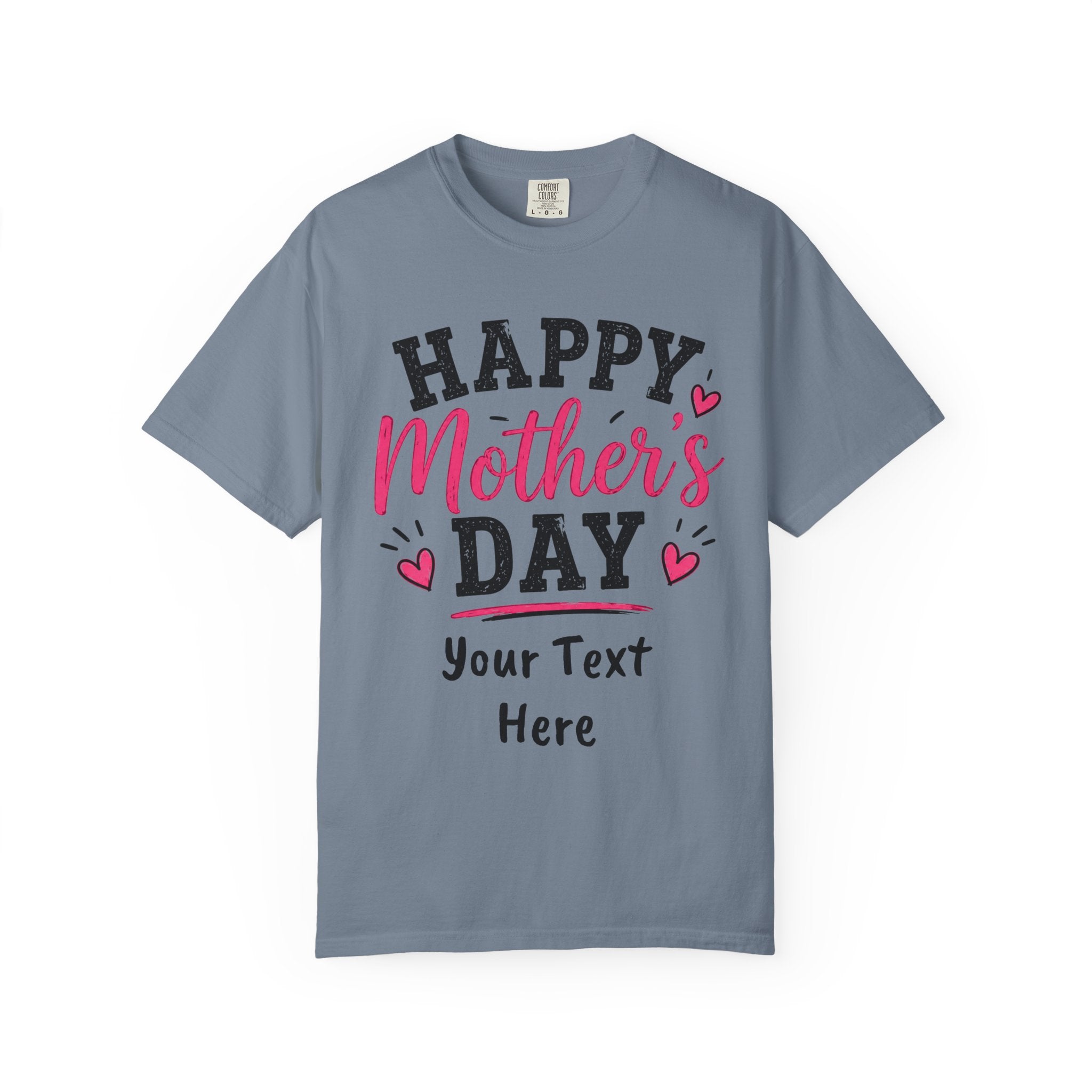 Personalized Text Mother's Day T-Shirt