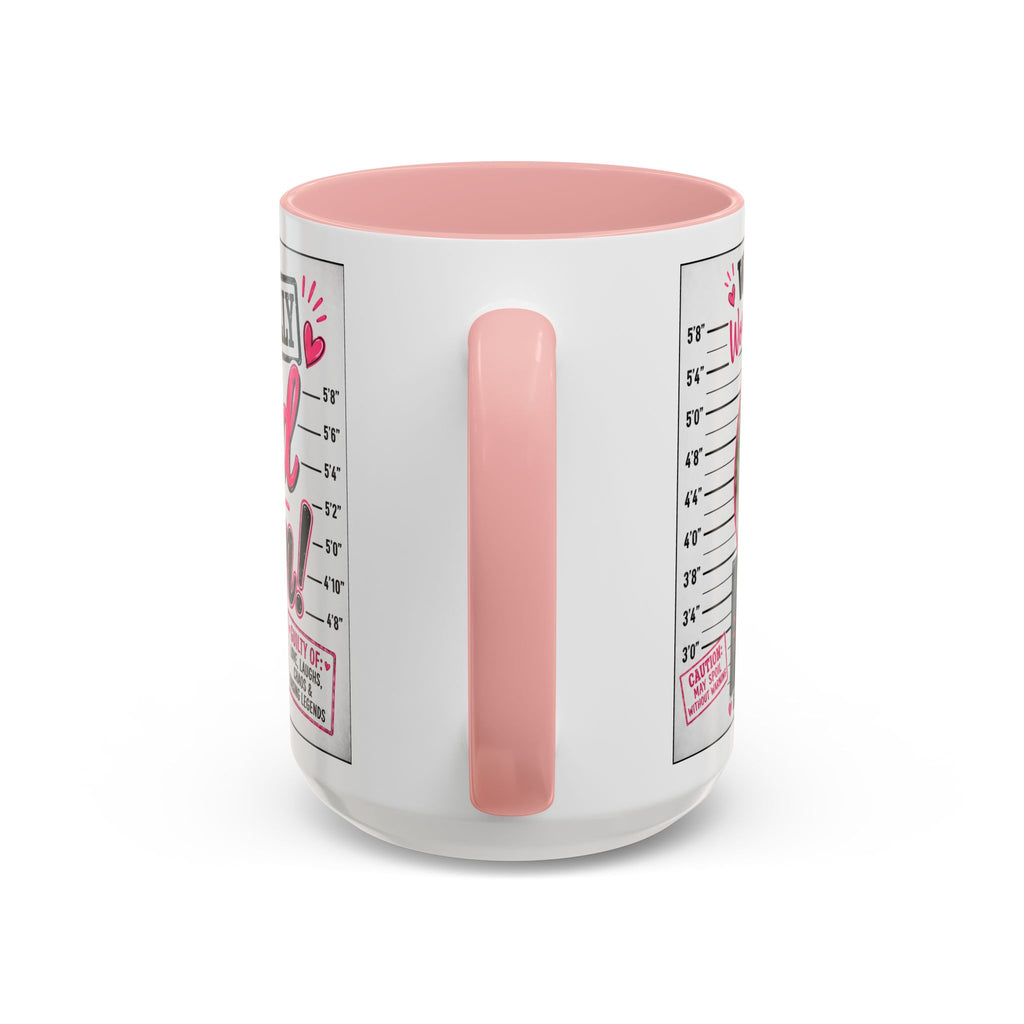 Personalized "Wanted World's Best Mom" Accent Coffee Mug — Custom Photo Mother's Day Gift