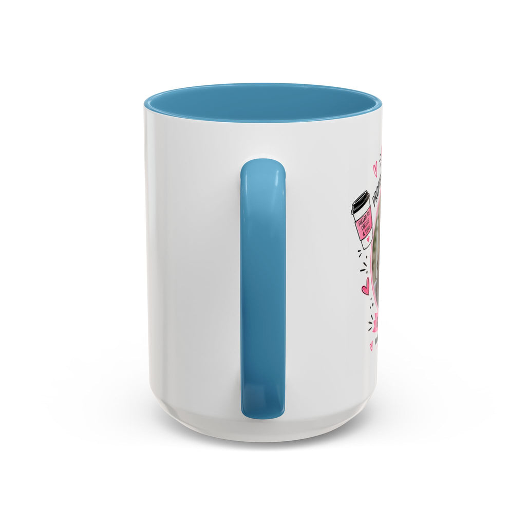 Personalized 'Professional Mom' Accent Coffee Mug — Custom Photo Mother's Day Gift (11/15oz)
