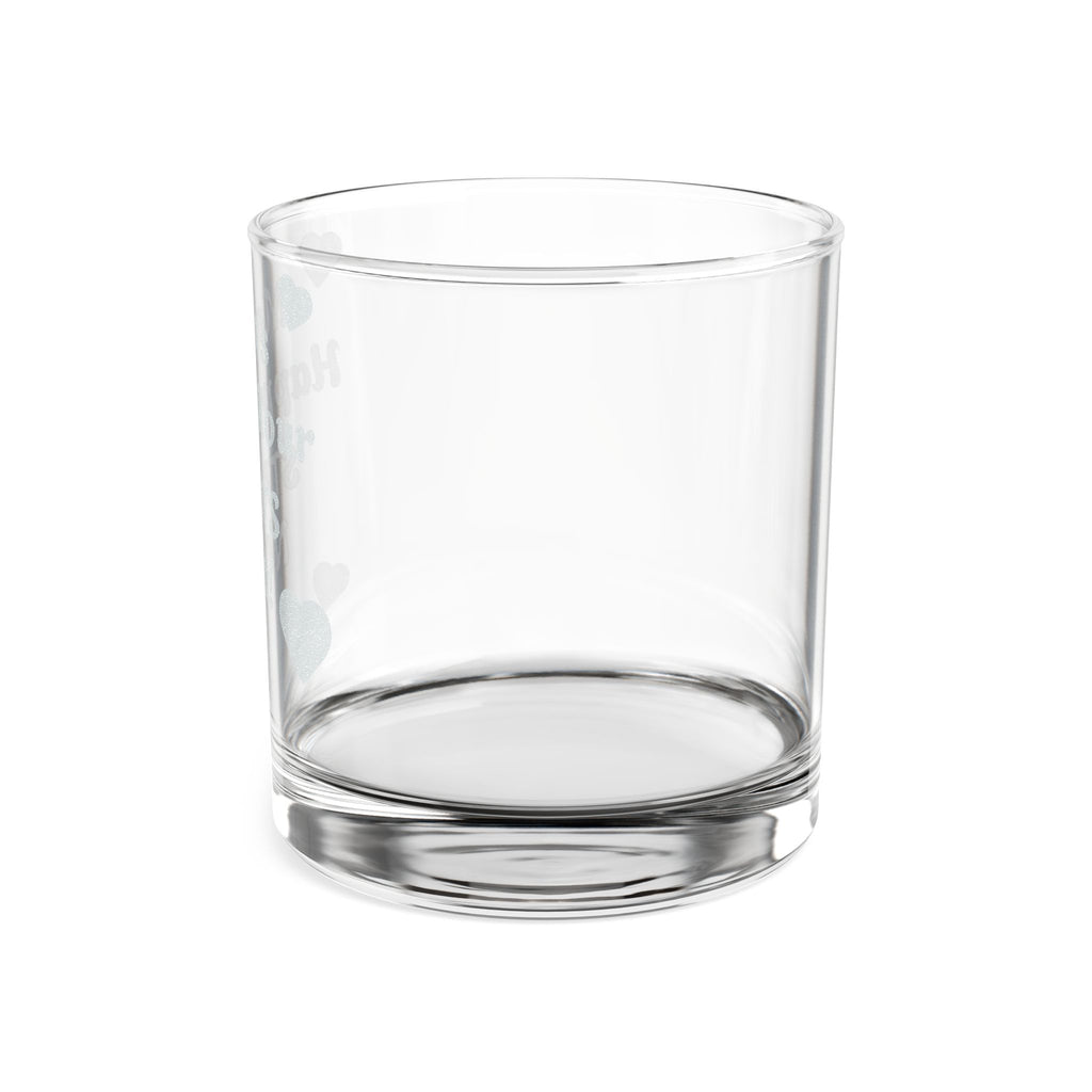 Engraved Whiskey Glass 10.5oz — “Mom’s Happy Hour Starts Now!”