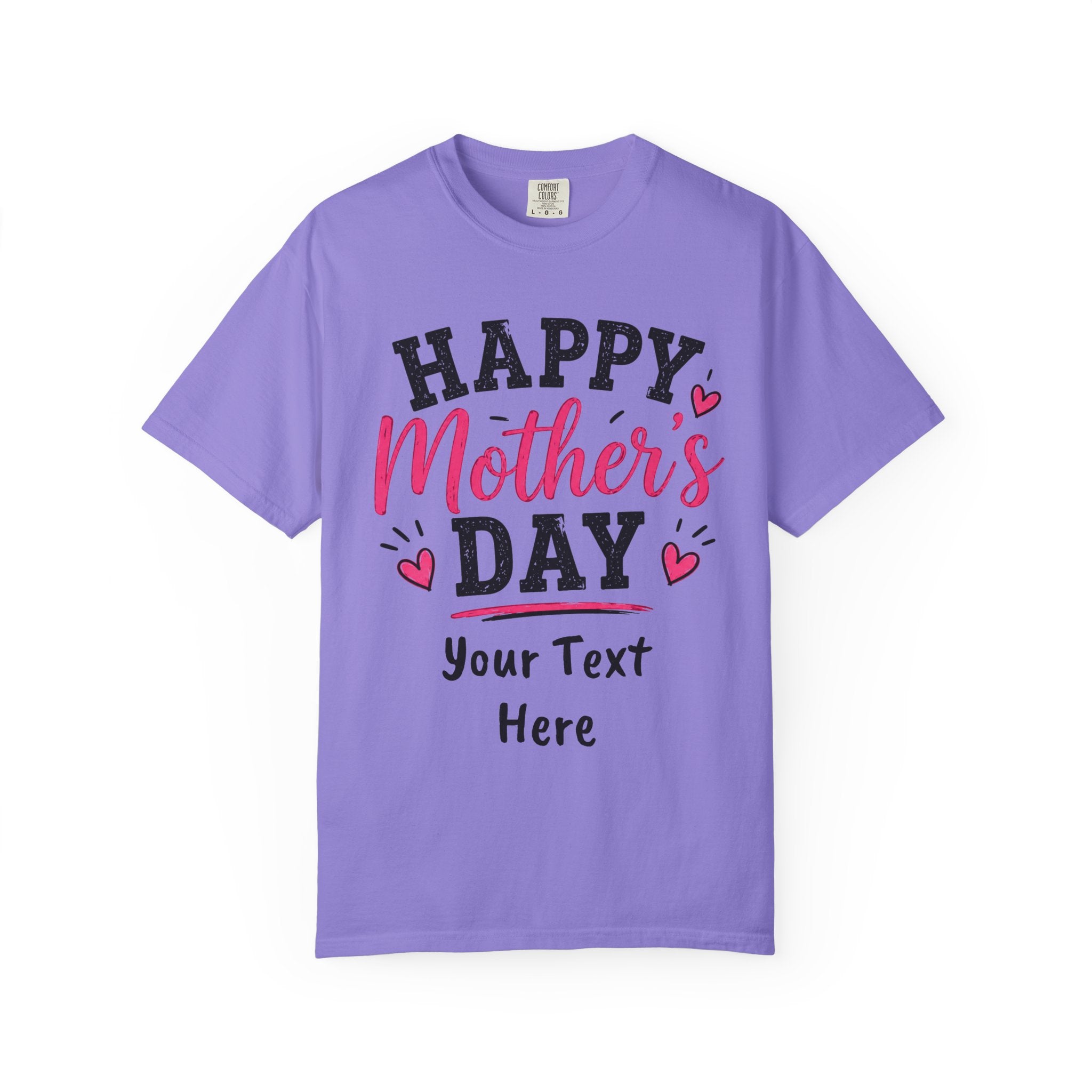 Personalized Text Mother's Day T-Shirt