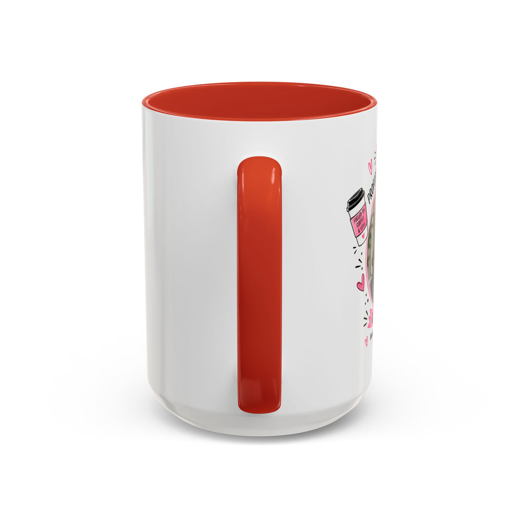 Personalized 'Professional Mom' Accent Coffee Mug — Custom Photo Mother's Day Gift (11/15oz)