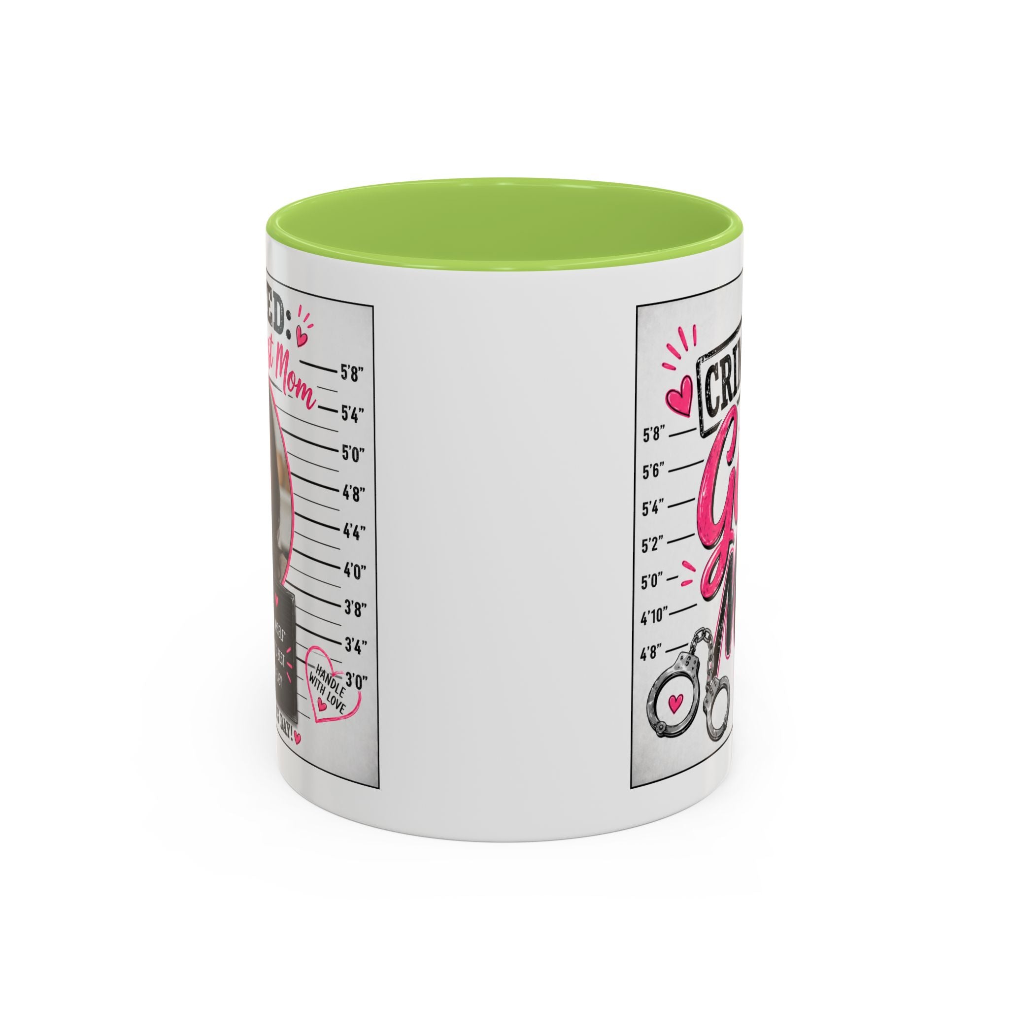 Personalized "Wanted World's Best Mom" Accent Coffee Mug — Custom Photo Mother's Day Gift