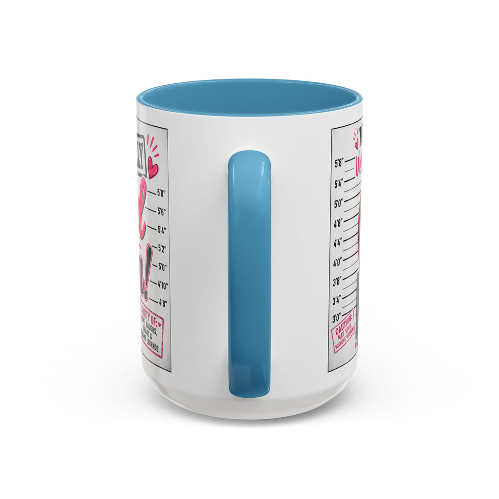 Personalized "Wanted World's Best Mom" Accent Coffee Mug — Custom Photo Mother's Day Gift